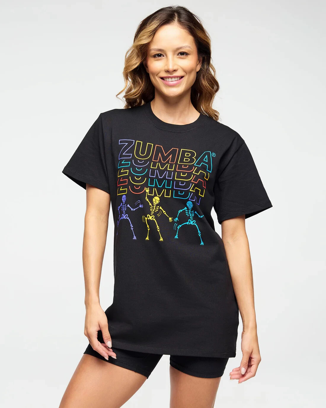ZUMBA 新作 正規品 限定Tシャツ Halloween フィットネスウェア ZUMBA ズンバ 正規品 Tシャツ ハロウィン 限定 グラフィック