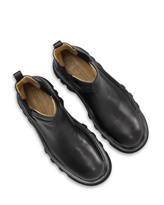 POMME D'OR DAMEN SCHUHE STIEFELETTEN POMME D'OR 2881A SETA NERO ECHTES LEDER SCHWARZ