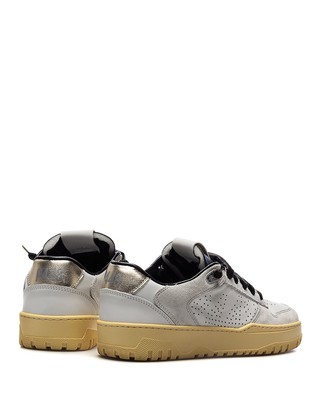 P448 WOMEN'S SHOES SNEAKERS P448 MASON W WHI LAMI WHITE