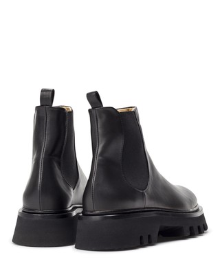 POMME D'OR DAMEN SCHUHE STIEFELETTEN POMME D'OR 2881A SETA NERO ECHTES LEDER SCHWARZ