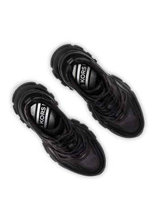 MICHAEL KORS DAMEN SCHUHE SNEAKERS MICHAEL KORS NICK 43T2NIFS1S BLACK SCHWARZ