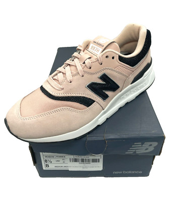 New Balance Women's 997H V1 Lifestyle Sneaker Dark Mercury Black Pink Size 8.5 B