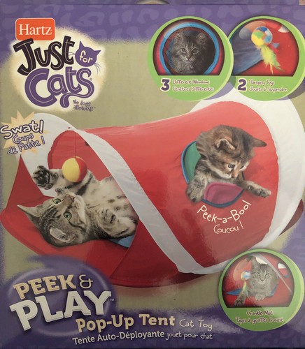 Just For Cats Hide And Play Activity Tent black friday 2025