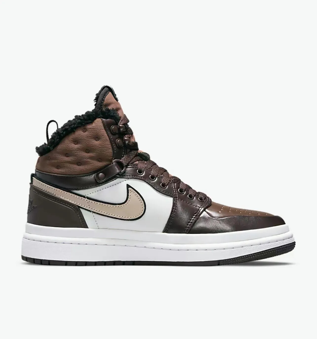 Pre-owned Jordan Nike Wmns Air  1 Acclimate Brown Basalt Dc7723-200 Women's Size