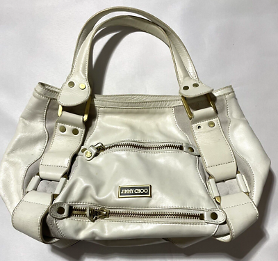 Jimmy choo bag white sale