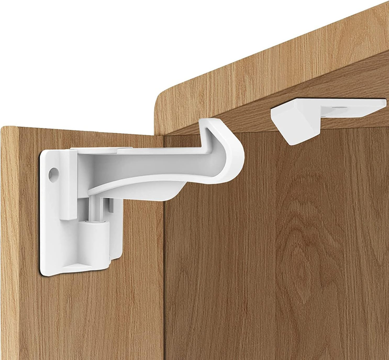 Safety Cabinet Locks, Baby Proofing Cabinet Latch Locks with Strong Adhesive, Un