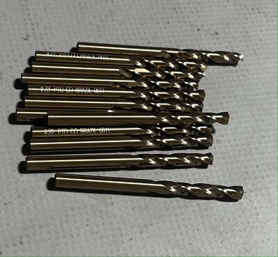 Precision Twist Drill 041322 #22 dia 2-1/8'' OAL Cobalt HSS - Pack of 12