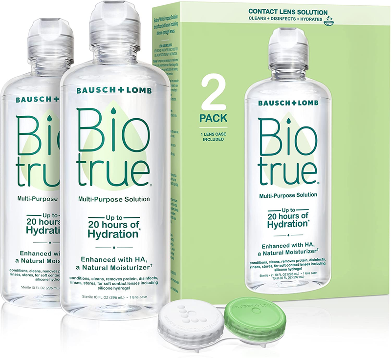 , Multi-purpose Solution For Soft Contact Lenses, Lens Case
