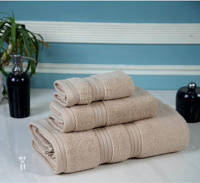 Set Of 3, 100% Genuine Cotton Premium & Luxury Towe