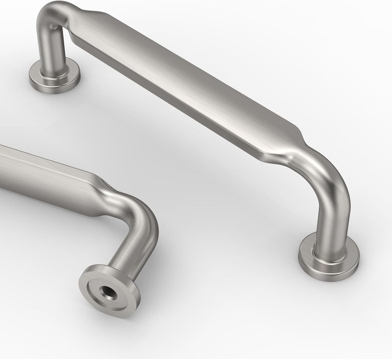 10 Pack 3.75 Inch(96Mm) Brushed Satin Nickel Kitchen Cabinet Handles, Cabinet Pu