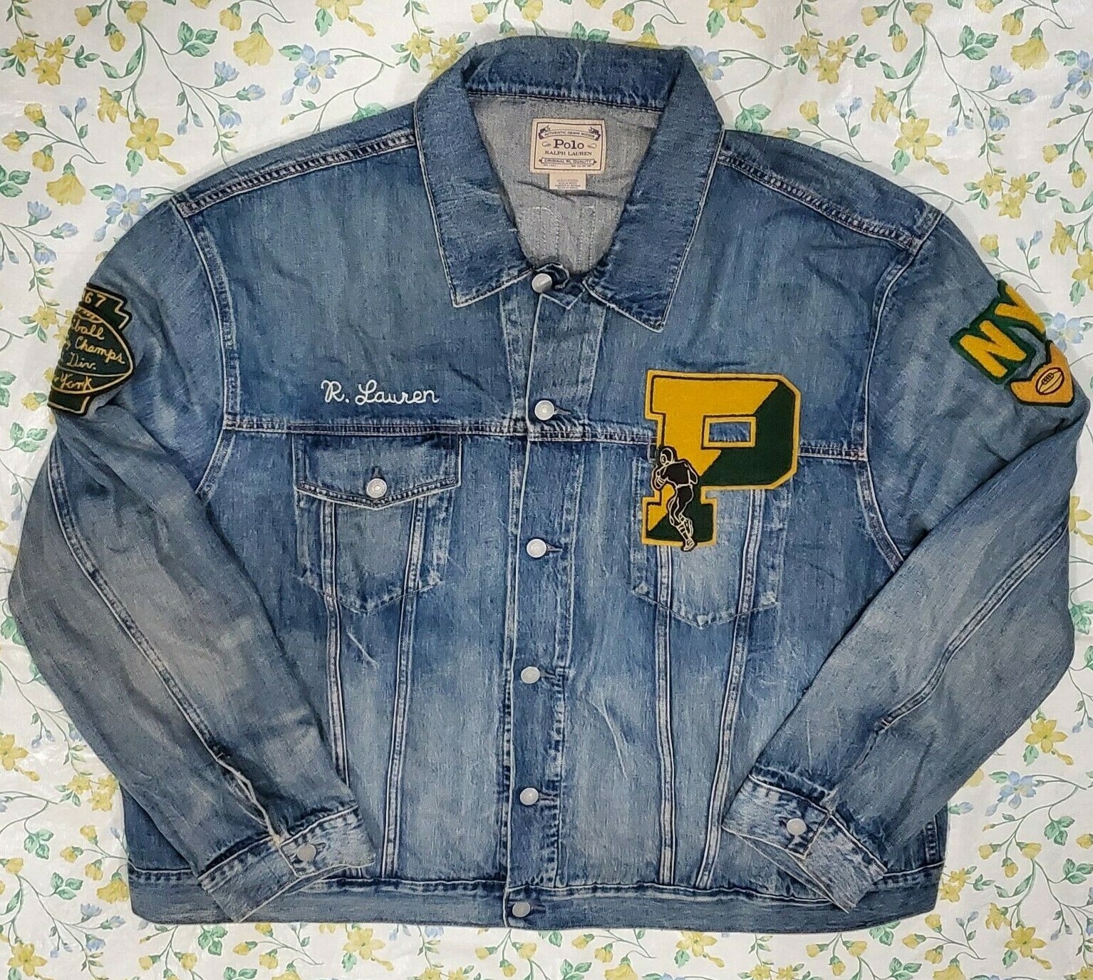 Pre-owned Polo Ralph Lauren Mens Tiger 