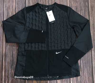 Nike Women's Therma-Fit Adv Down Fill Packable/Repel Jacket, DQ6709-010, L