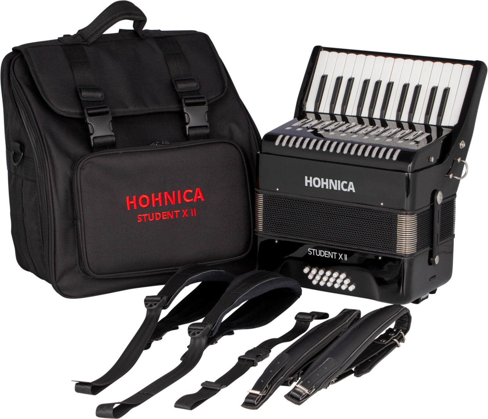 Hohner Honica Student X II 26 keys Piano Accordion STUXII