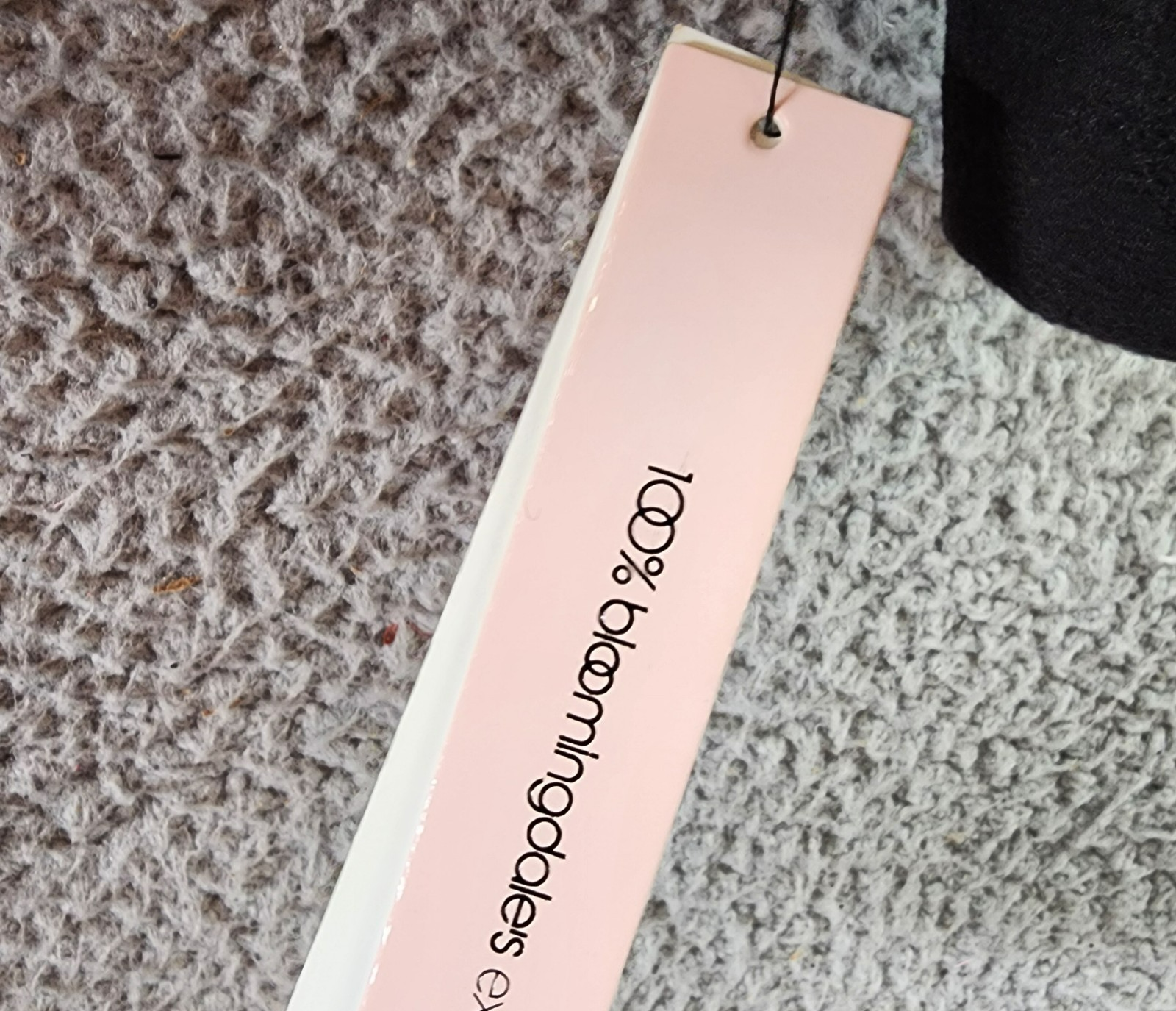 AQUA Gloss Allie Faux Fur Trim Down Puffer Jacket Women's M Black Zip Closure - Picture 9 of 17