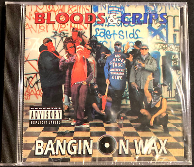 SEALED --- Bloods & Crips - Bangin' On Wax  --- Gangsta/G-Funk/Rap CALI RARE