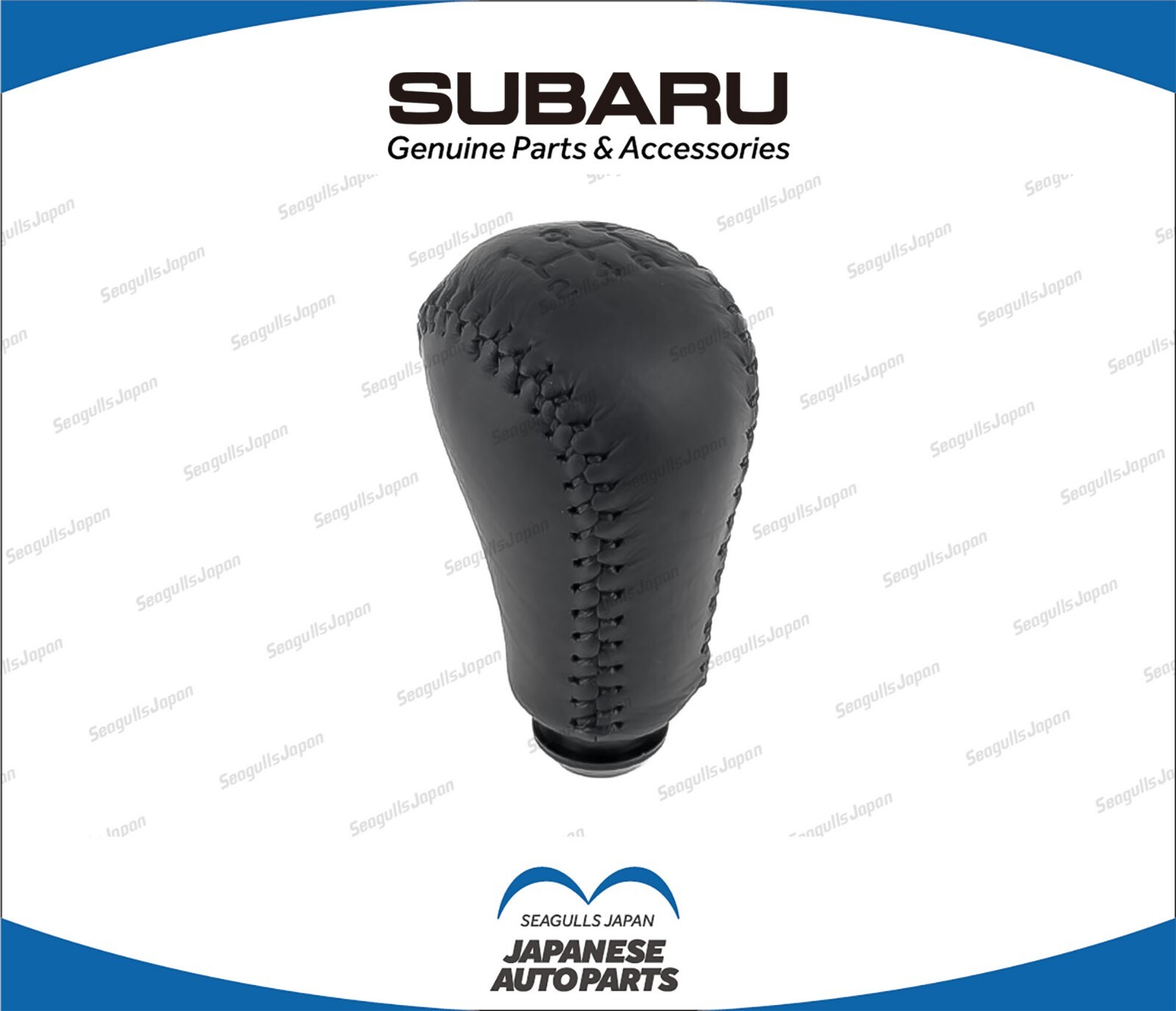 SUBARU GC8 Impreza WRX Genuine 5MT Leather Shift Knob OEM
