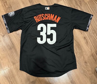 Adley Rutschman Baltimore Orioles City Connect Black Jersey
