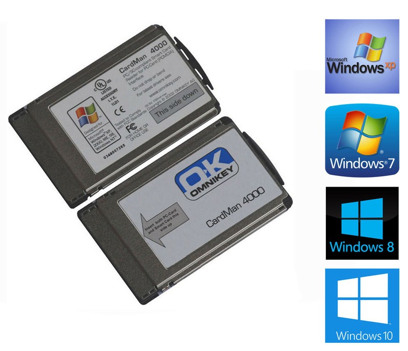 Chipkartenreadr Chipcardleser Omnikey Cardman 4000pcmcia Hbci Card Writer Cr1