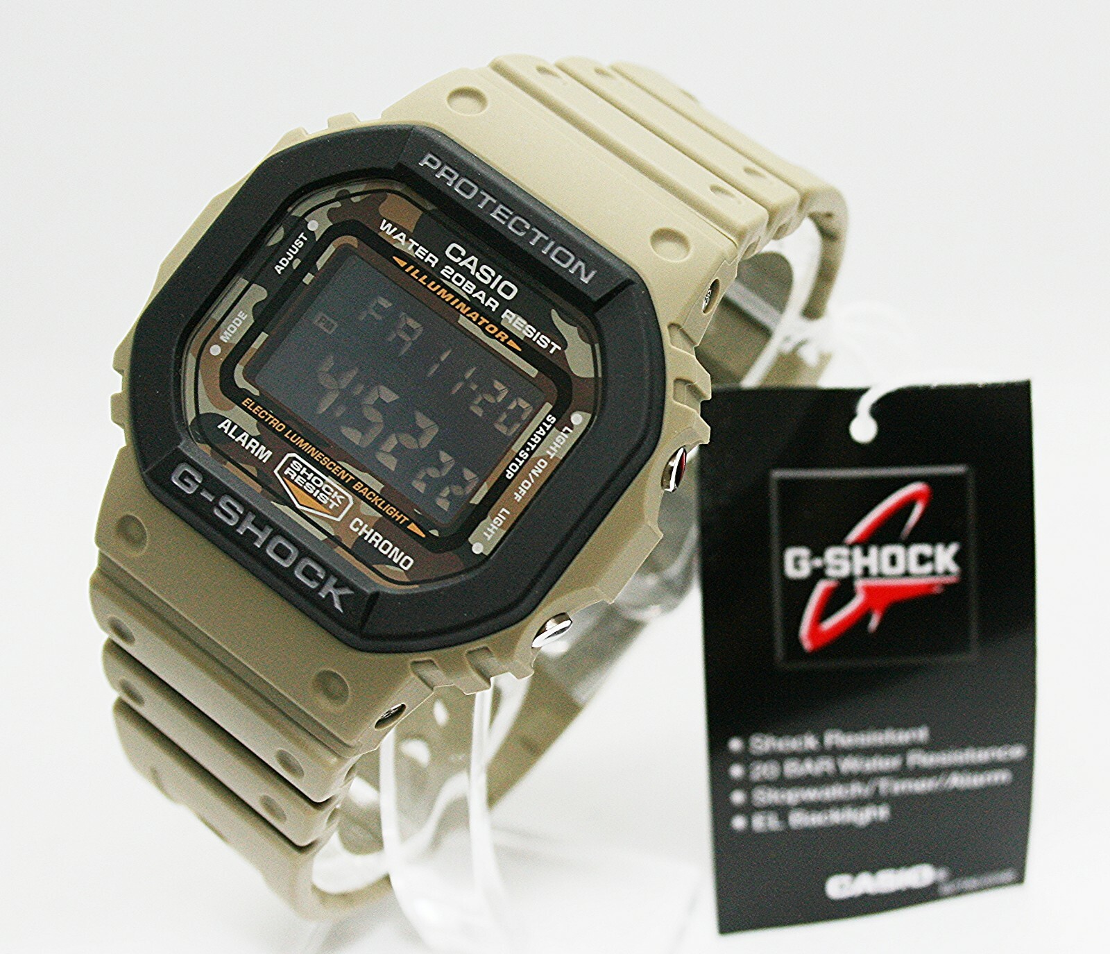  Herrenuhr CASIO G-Shock DW-5610SUS-5ER mit Ersatzband 