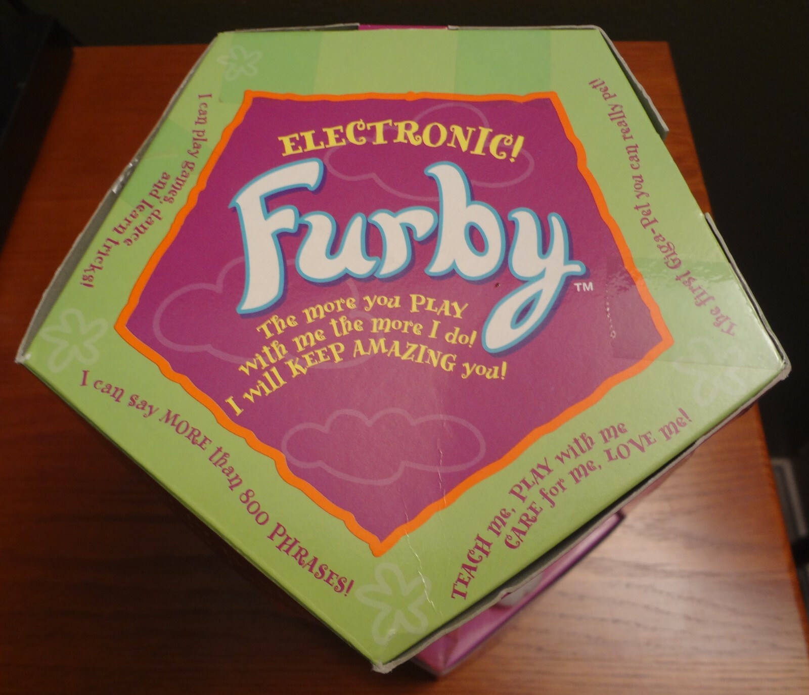Original, unopened Black & white Tuxedo Furby