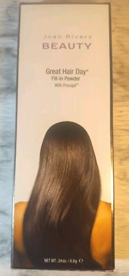 New Joan Rivers Beauty Great Hair Day Fill-In Powder With Procapil Red 0.24 oz