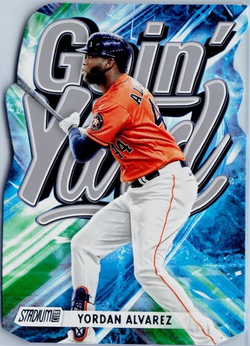 Yordan Alvarez Auto Rookie Red Refractor SP /5 PSA 10