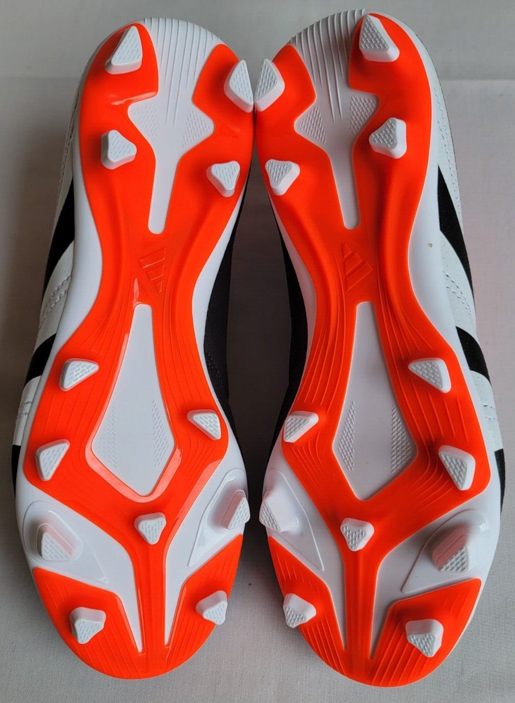 Youth Size 3 Black Red White Adidas Predator Club Sock FG Soccer Cleats IG7742