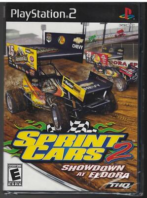 Sprint Cars 2: Showdown at Eldora PS2, (Brand New Factory Sealed US Version)