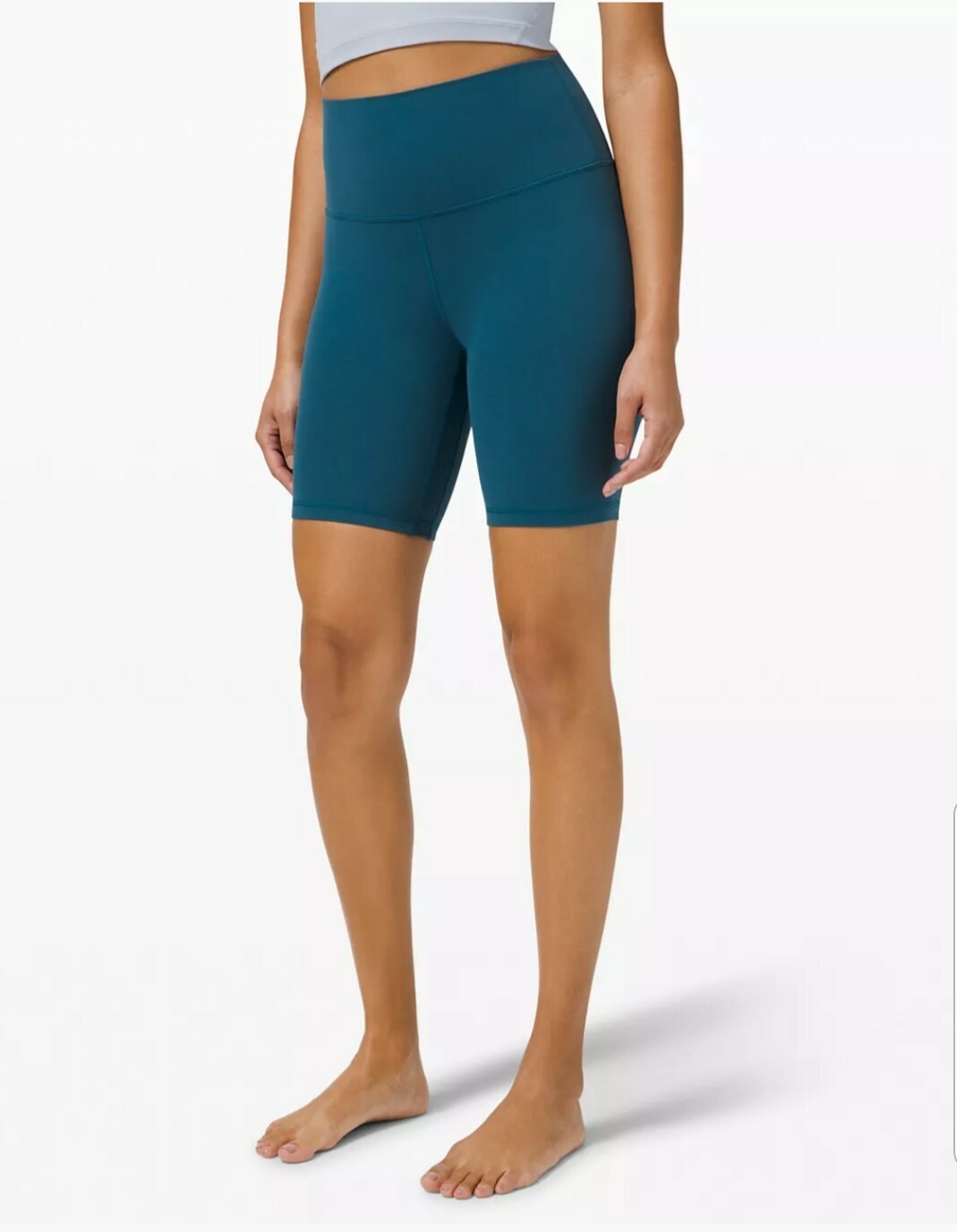 blue lululemon shorts