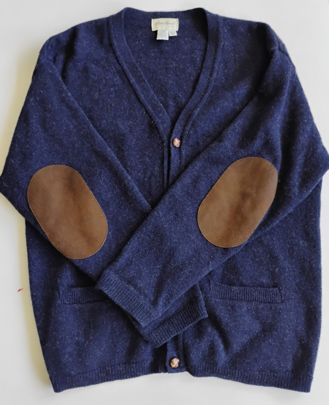 わ*め様 70s Eddie bauer elbow patch wool bo EDDIE BAUER VINTAGE MENS USA MADE ELBOW PATCH 100% WOOL