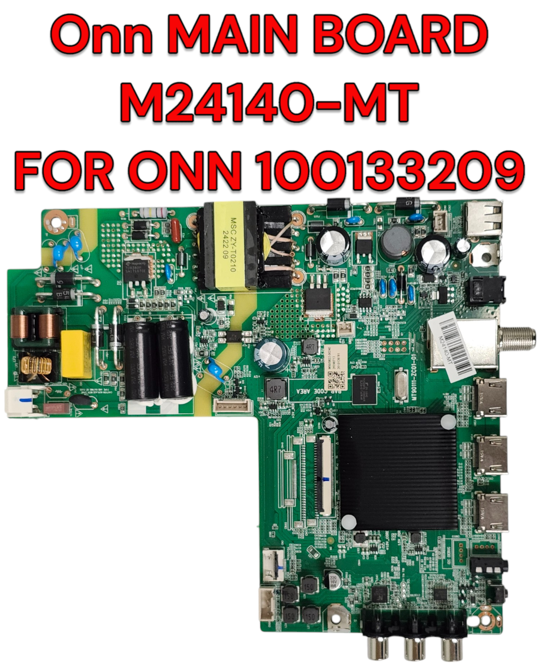 Onn MAIN BOARD M24140-MT FOR ONN 100133209 | eBay