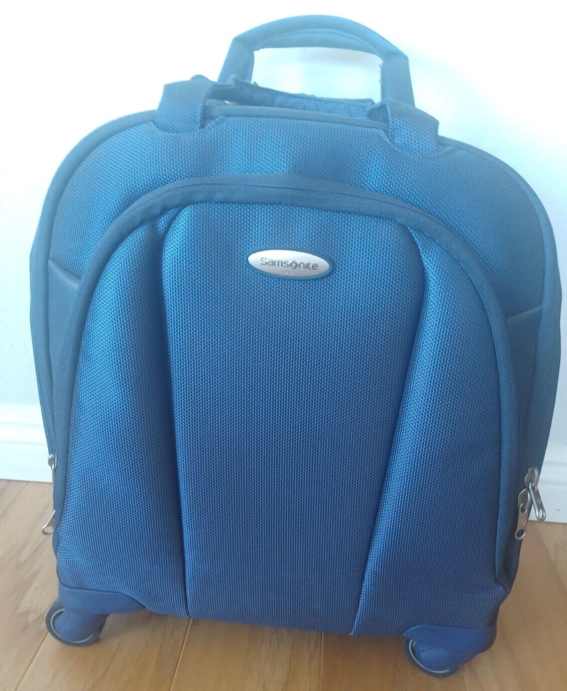 Samsonite Under seat CarryOn Spinner 2 compartments, Blue , 