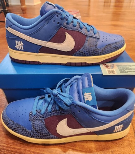 スケートボード NIKE Dunk Low SP Signal Blue/Night Purpl Undefeated x Nike Dunk Low SP (5 On It/ Signal Blue/ White