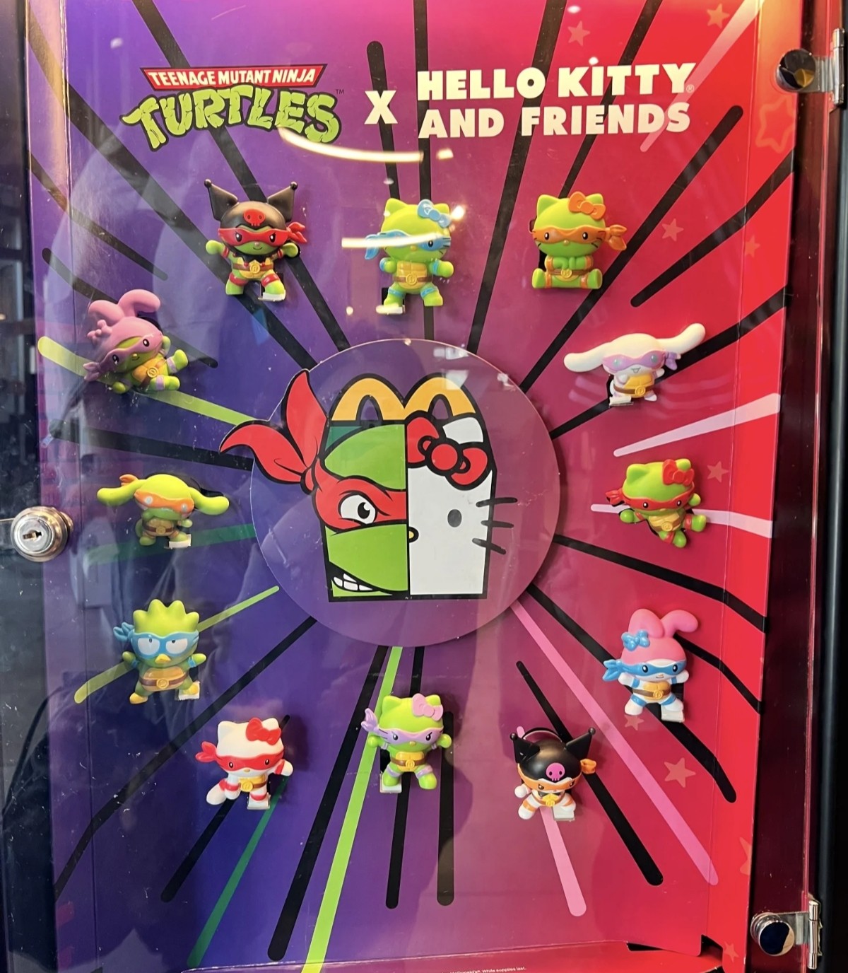 2025 Teenage Mutant Ninja Turtles Hello Kitty Happy Meal