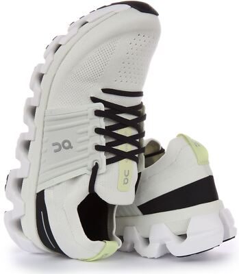 Pre-owned On Running Cloudswift 3 Mens White Black Size Us 6 - 13