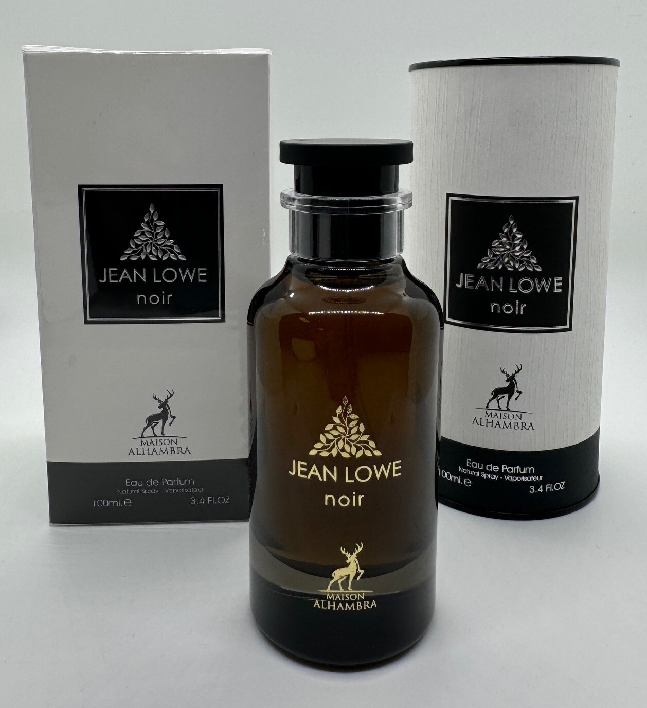 Jean Lowe Noir by Maison Alhambra 3.4oz Eau De Parfum 100mL