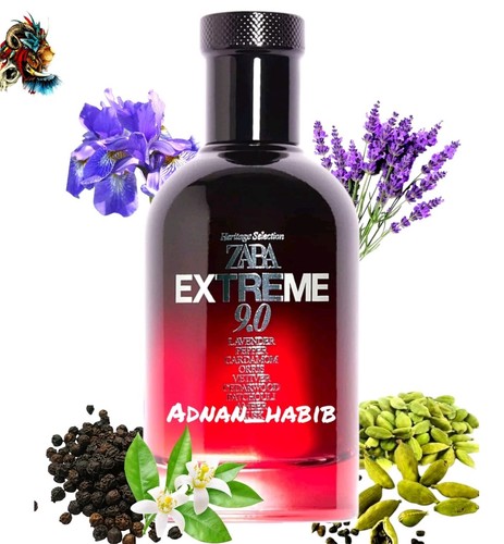 ZARA EXTREME 9.0 EAU DE TOILETTE SPRAY 100ML NEW & BOXED