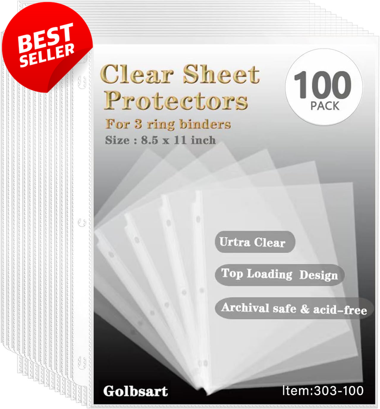 Sheet Protectors 8.5