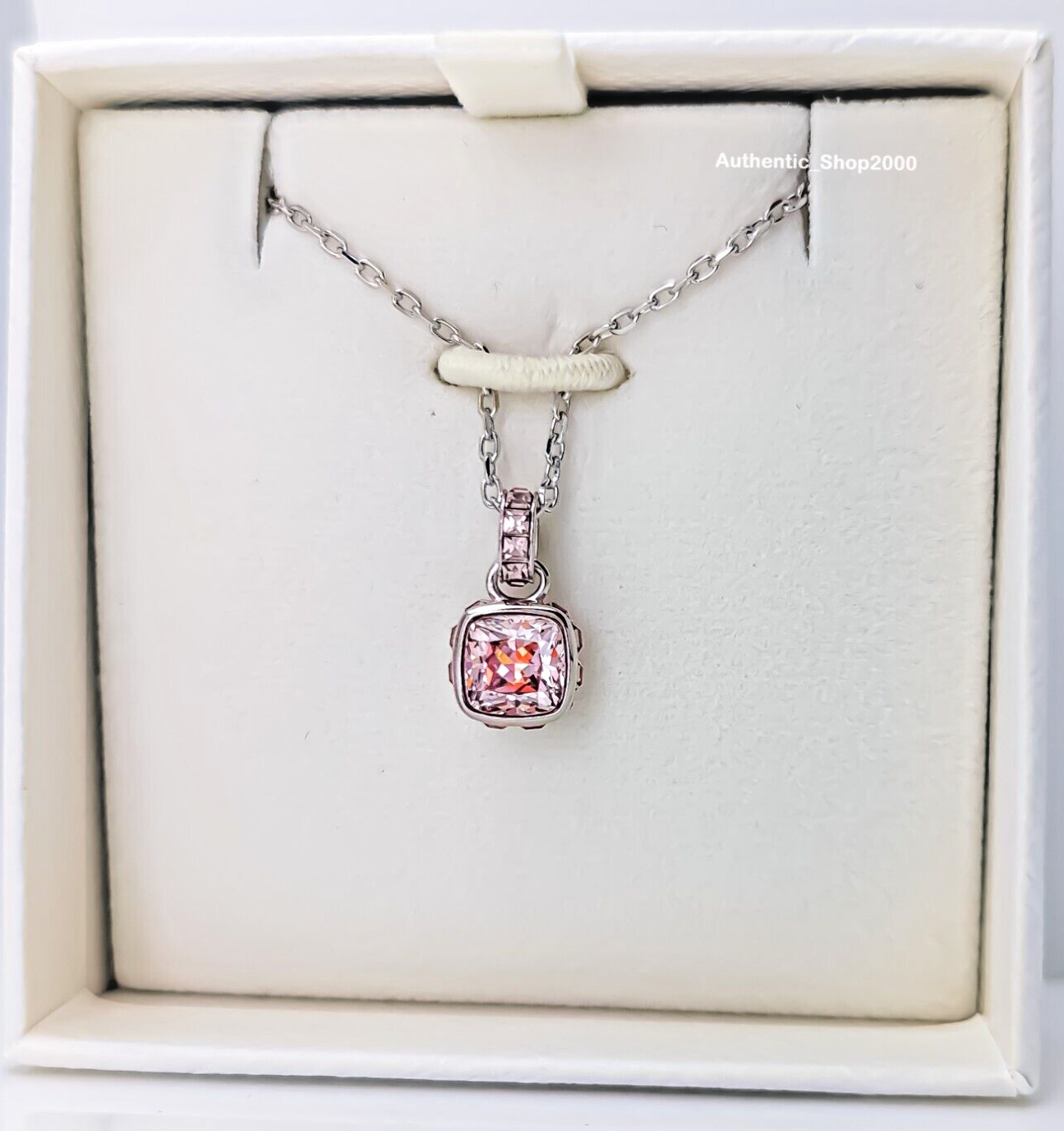 NEW SWAROVSKI Pink Crystal June Birthstone Jewelry Pendant NEW SWAROVSKI Pink Crystal June Birthstone Jewelry Pendant