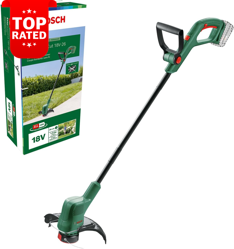 18V Cordless Lawn Grass Line Trimmer 26Cm Easygrasscut Whipper Snipper Tool