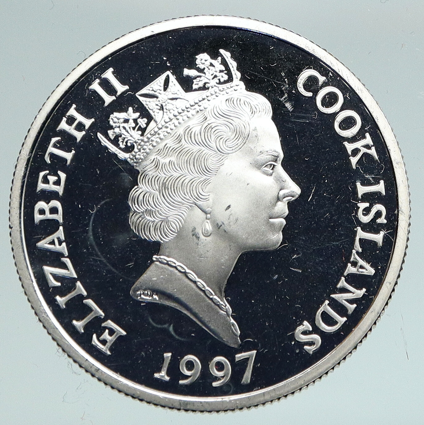 ★監修：米国宝石学会鑑定士 ELIZABETH II 栗生のくろすけ★ In Memoriam Queen Elizabeth II 2022 $5 1 oz Pure Silver Black