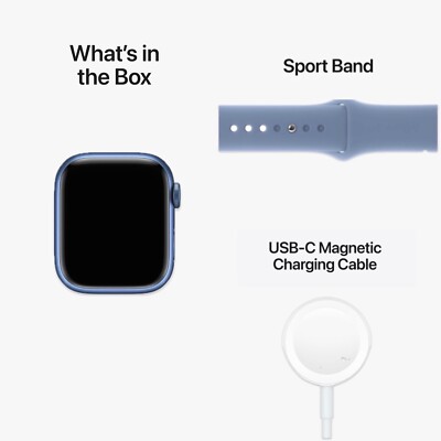 Apple Watch Series 7 GPS+Cellular 41mm Case with Sport Band OpenBox (VeryGood)