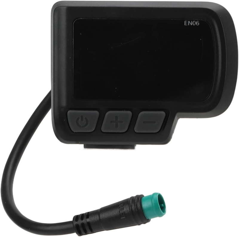 Electric Bicycle EN06 LCD Display,24V 36V 48V Bike Speed Meter with Waterproof C