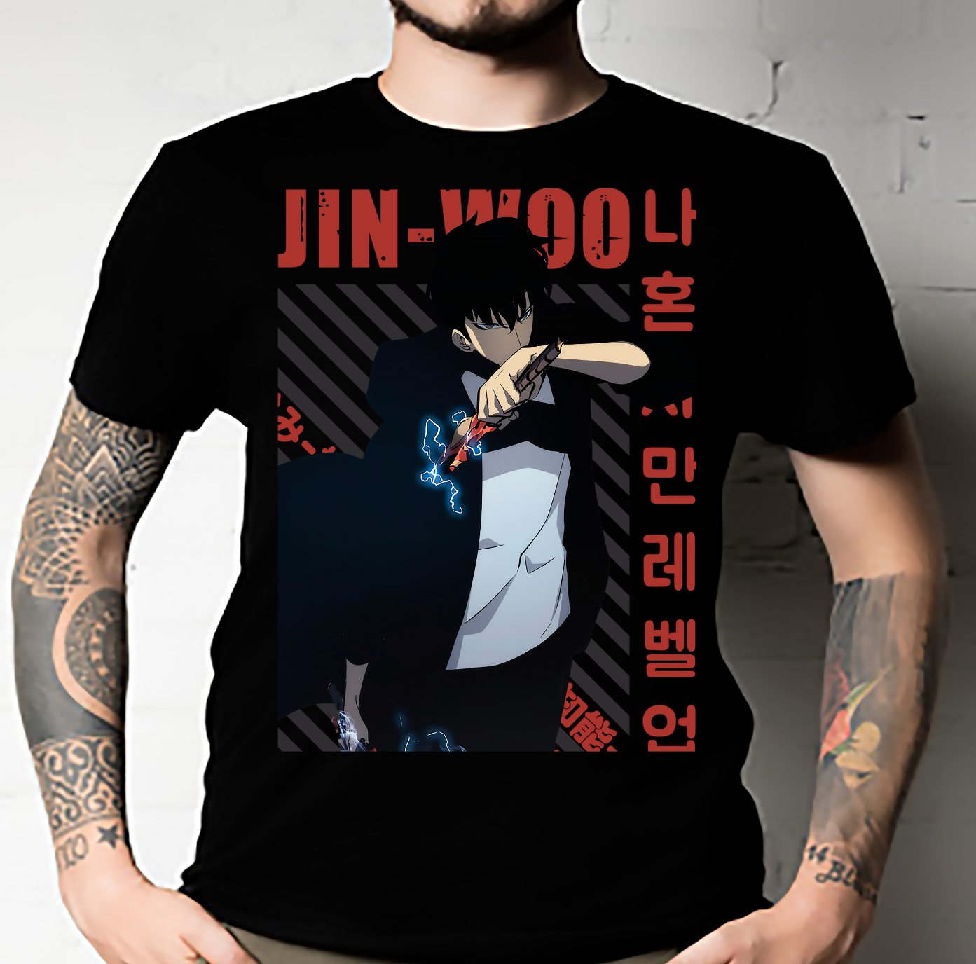 Solo Leveling - Jin-Woo Sung Essential T-Shirt UNISEX All