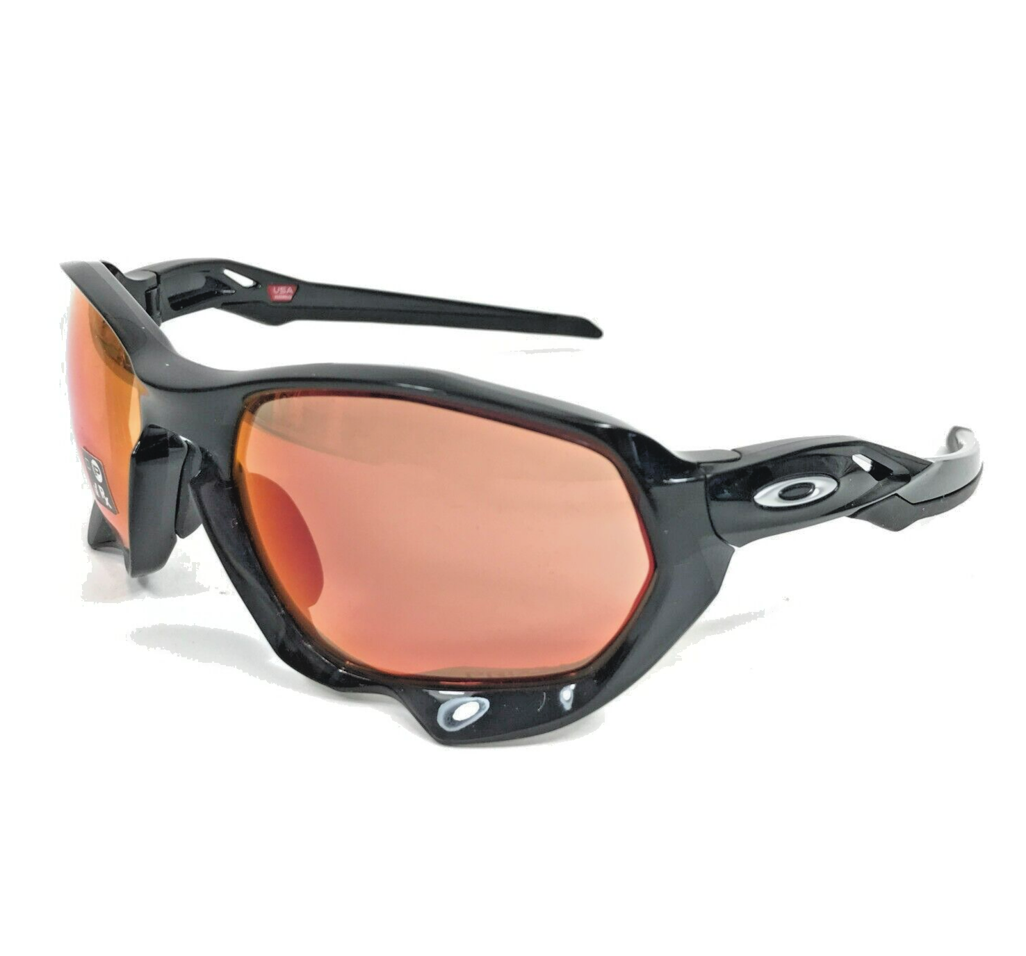 Oakley Sunglasses PLAZMA OO9019-0759 Black Ink Frames w Prizm Trail Torch Lenses Oakley Sunglasses PLAZMA OO9019-0759 Black Ink Frames w Prizm Trail Torch Lenses