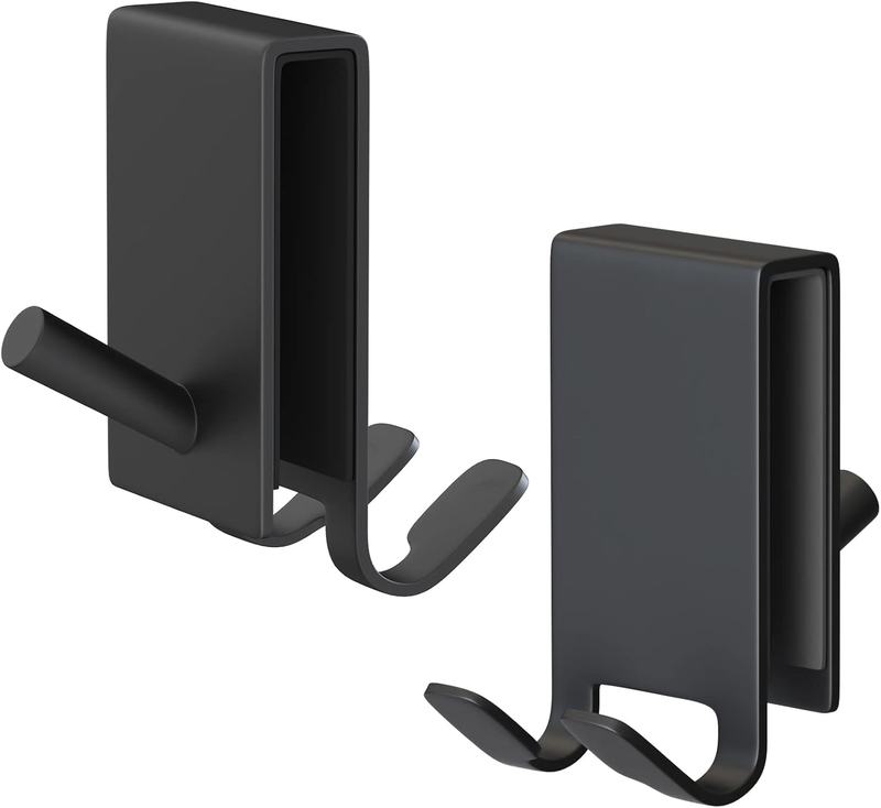 Bathroom Glass Shower Door Hooks, 2 Pack Bath Towel Towel Hooks for Frameless Gl