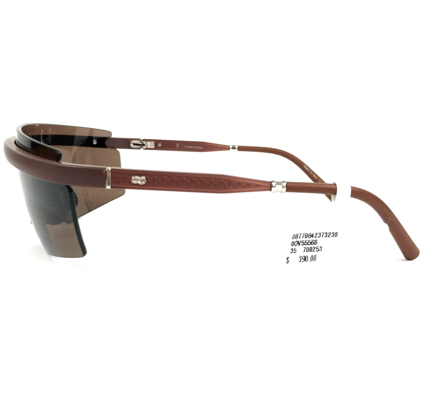 Pre-owned Oliver Peoples X Roger Federer Sunglasses Ov5556s 700253 R-4 Semi-matte Umber In Brown