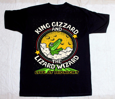 Rare King Gizzard & the Lizard Wizard Gift For Fan Black S-2345XL T-shirt S3734