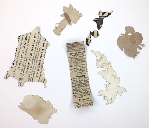 Lot of Original Victorian Diecuts Flowers Furnace Stove Butterfly