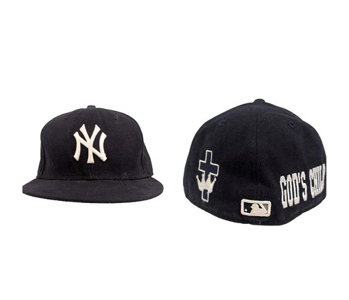 応援グッズ Ayelayen New Era 59FIFTY LA 7 3/8 Ay El Ay En Los Angeles Dodgers LA Black New Era Fitted Hat